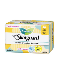 Laurier Super Slimguard Light Day 17cm - Carton