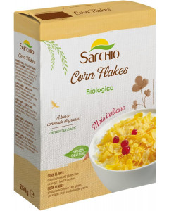 Sarchio Organic Corn Flakes - Carton