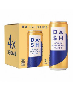 Dash Sparkling Water Mango - Carton
