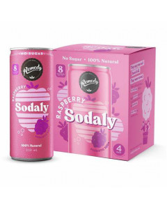Remedy Sodaly Raspberry - Carton