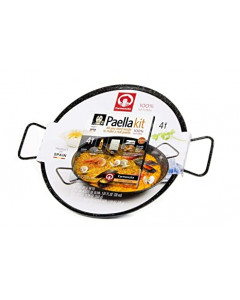 Carmencita Seafood Paella Kit with Enamelled Pan 4 Servings - Carton