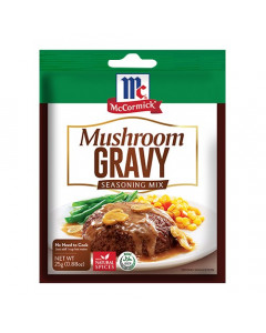 McCormick Mushroom Gravy Seasoning Mix - Carton