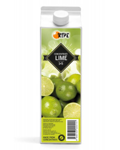 Ripe Juice Concentrate - Lime - Carton