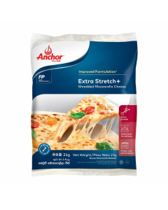 ANCHOR Mozzarella Shredded Cheese IQF Esplus - Carton