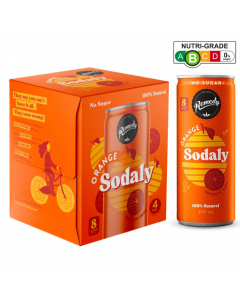 Remedy Organic Sodaly Orange - Carton