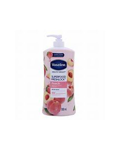 Export Vaseline Lotion Superfood Peach - Carton