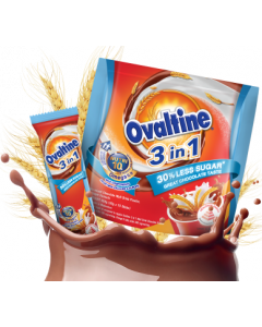 Ovaltine 3in1 Less Sugar - Carton