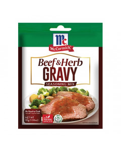 McCormick Beef and Herb Gravy Seasoning Mix - Carton