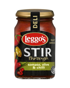 Leggo's Stir Through Tomoto Olive Chilli - Carton