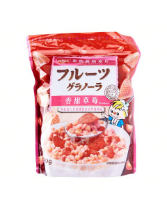 Nissin Fruit Granola Strawberry flavor - Carton