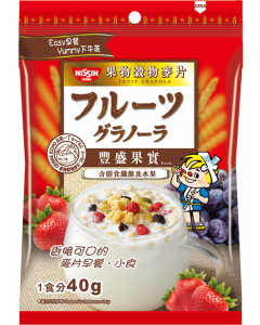 Nissin Fruit Granola Fruit flavor - Carton
