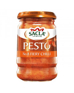 Sacla Fiery Chilli Pesto - Case