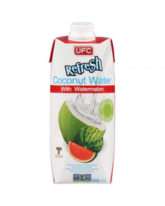 UFC Refresh Coconut Water Packet Drink Watermelon - Case