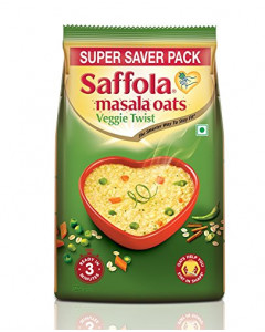 Saffola Masala Oats Veggie Twist - Case