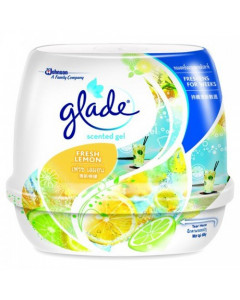 Glade Fresh Lemon Scented Gel Air Freshener - Carton