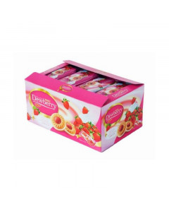 Jack n Jill Dewberry Sandwich Cookie Strawberry - Case 