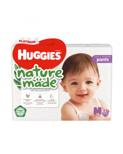 Huggies Nature Made Pants - Medium - Carton