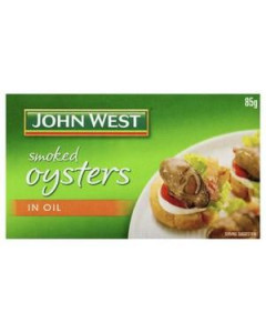 John West Smoked Oyster in Vegetable Oil - Carton