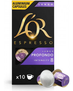 LOR Espresso Capsule - Lungo Profundo - Carton