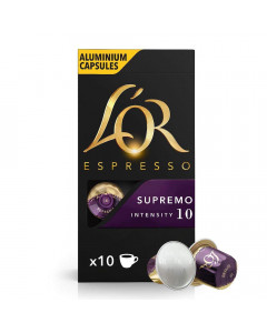 LOR Espresso Caps - Supremo - Carton