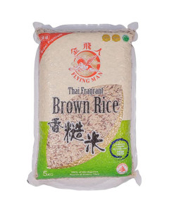 Flying Man Jasmine Brown Rice - Carton