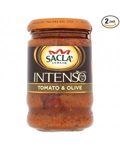 Sacla Organic Olive & Tomato Sauce - Case