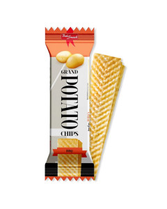 Grand Potato Chips BBQ flavoured 60g - Carton (Expiry :  29-Aug-25)