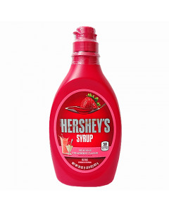 Hershey's Strawberry Syrup Bottle - Carton