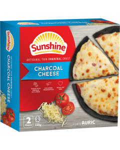 Sunshine Charcoal Cheese 6" Pizza Frozen - Carton