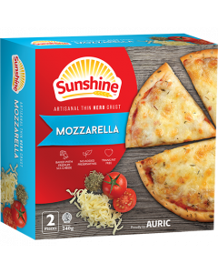 Sunshine Mozzarella Cheese Pizza 2's - Carton