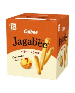Calbee Jagabee Butter Soy Sauce Flavor 16g x 5 - Carton (Expiry : 30-Jun-25)