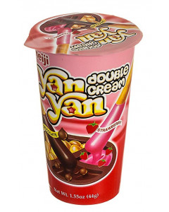Meiji Yan Yan Double Cream Snack - Case