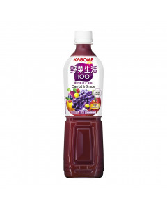 Kagome Drink VLG Yasai Seikatsu 100 Carrot and Grape - Carton