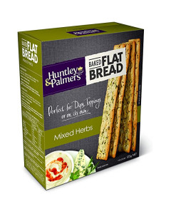 Huntley & Palmer Flat Bread Mixed Herbs - Case