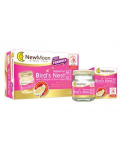 New Moon Superior Bird's Nest with Rock Sugar (Less Sugar) - Carton