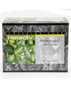 Heladiv® Flavored Tea Bag Peppermint - Carton