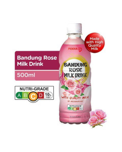 Pokka Bandung Rose Milk Drink Pet Bottle  - Carton