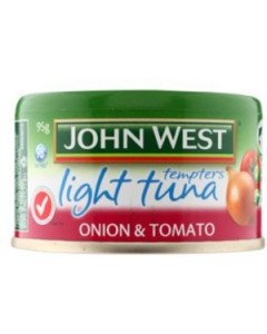John West Light Tuna - Onion & Tomato - Carton