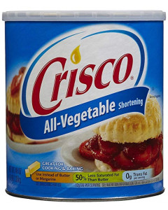 Crisco All-Vegetable Shortening Regular - Case