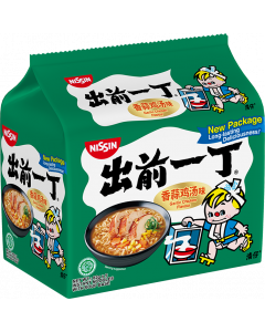 Nissin Chu Qian Yi Ding Garlic Chicken - Carton