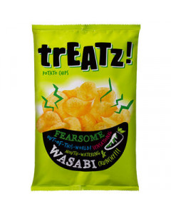 Treatz Potato Chips Wasabi - Carton