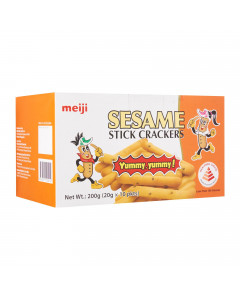 Meiji Sesame Stick Crackers - Case