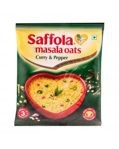 Saffola Masala Oats Curry Pepper - Case