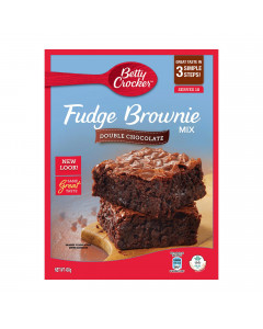 Betty Crocker Fudge Brownie Mix Double Chocolate - Case
