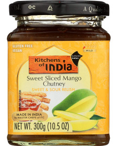 Kitchens Of India Sweet Sliced Mango Chutney - Case