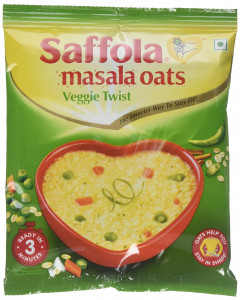Saffola Masala Oats Veggie Twist - Case