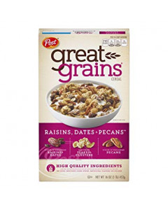 Post Great Grains - Raisins, Dates & Pecan - Carton