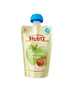 Heinz Simply Apple, Peach & Mango Pouch - Carton
