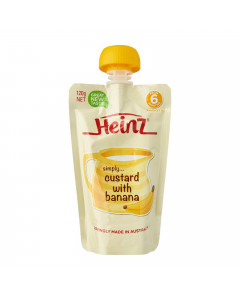 Heinz Simply Custard with Banana Pouch - Carton