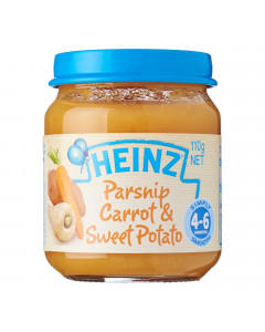 Heinz Parsnip Carrot & Sweet Potato - Carton